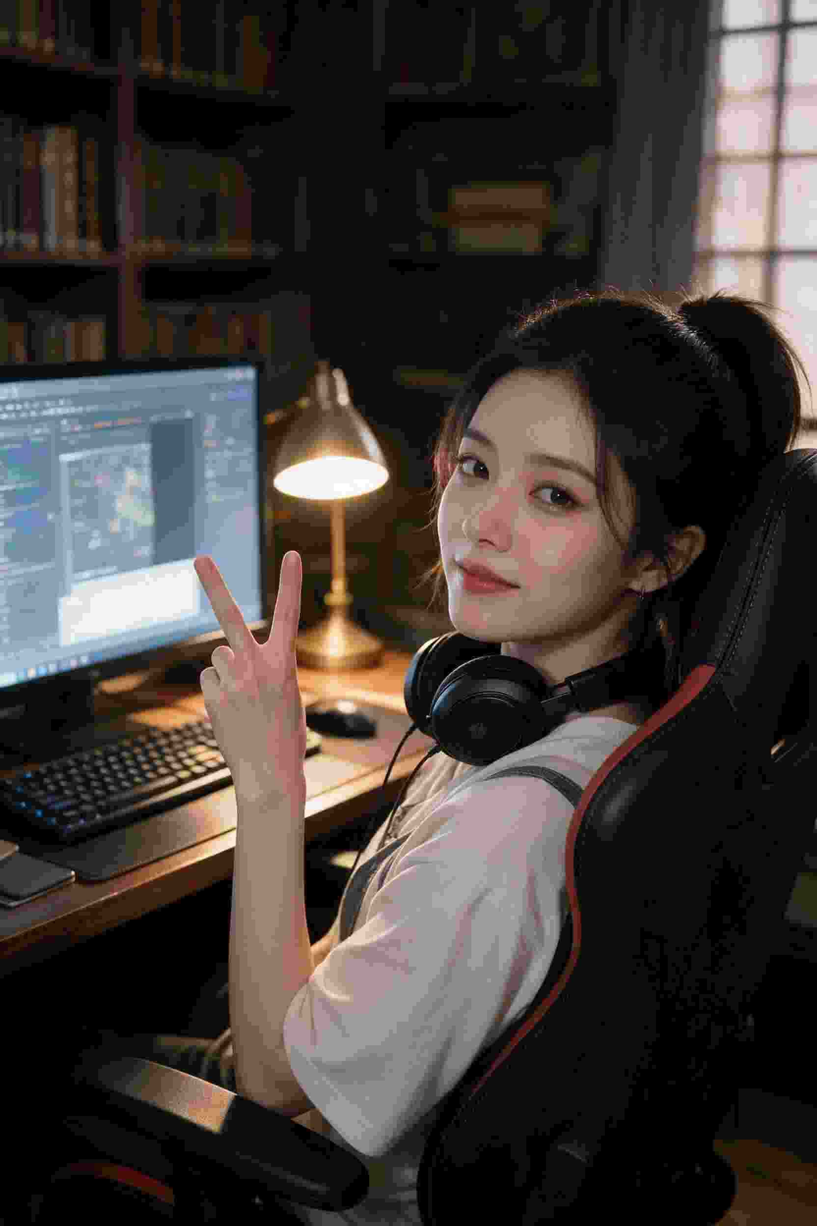图书馆的女友